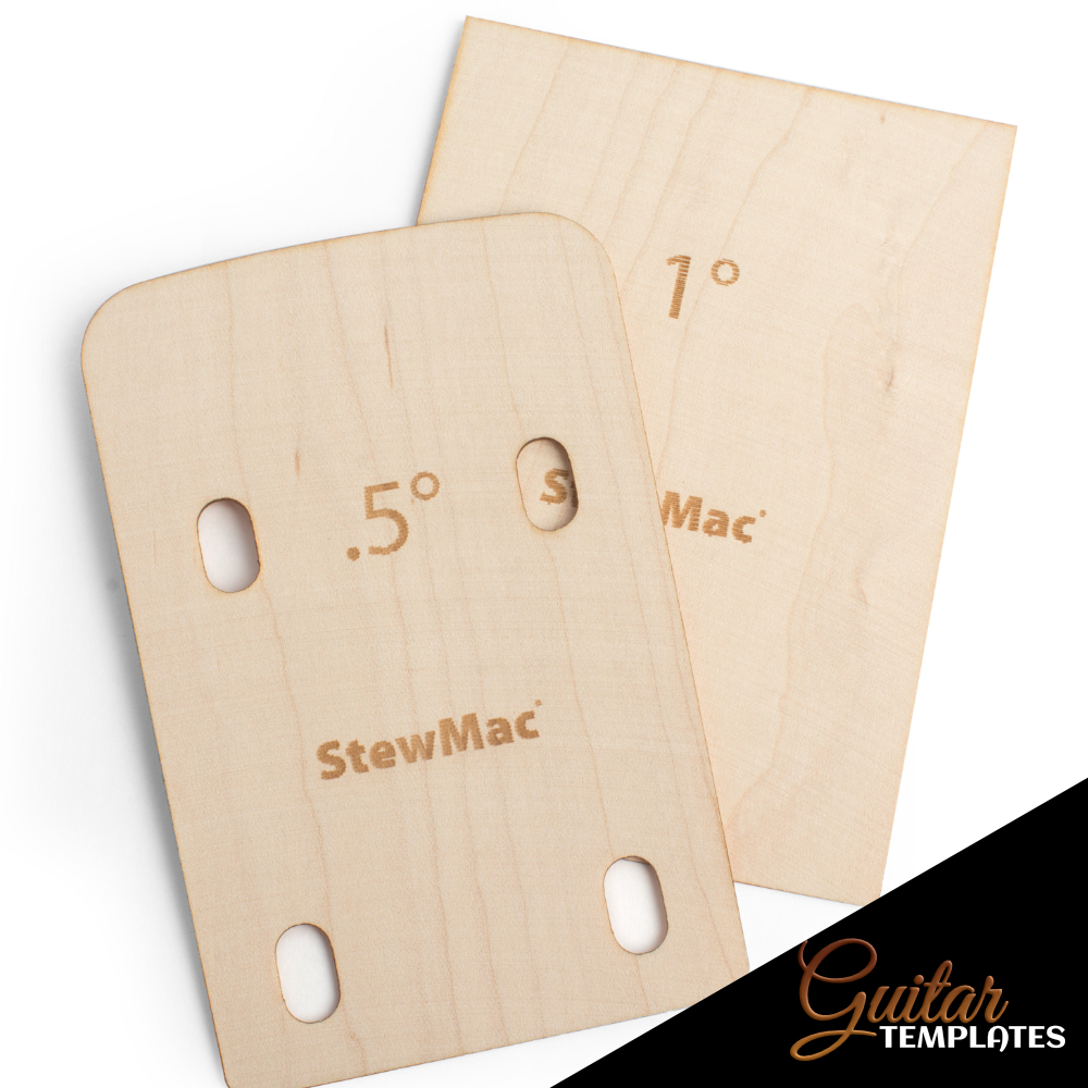 Neck Shim 3-Pack Wooden Guitar Neck Spacers - Easy Adjustment For