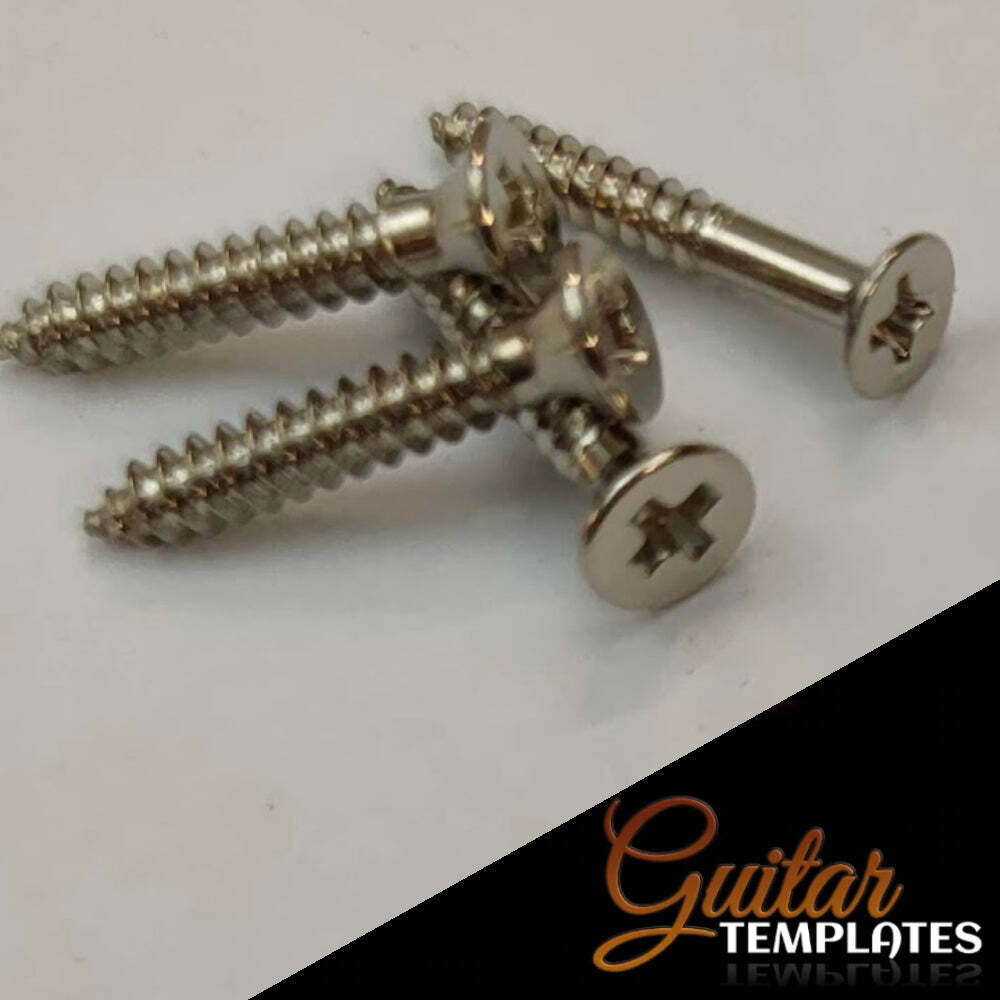 Humbucker Ring Mounting Screws (4 pk) Guitar Templates