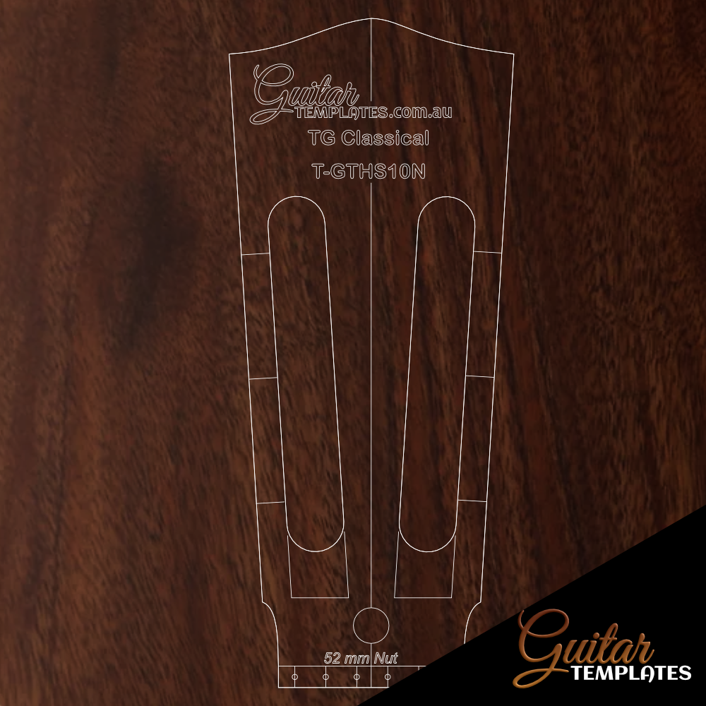 GT Acoustic Guitar Headstock #10 Contemporary Classical Guitar GT Acoustic Guitar Headstock #10 Contemporary Classical Guitar