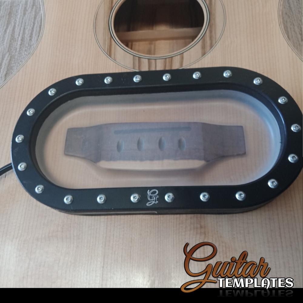 GT Large Bridge Vacuum Clamp Guitar Templates