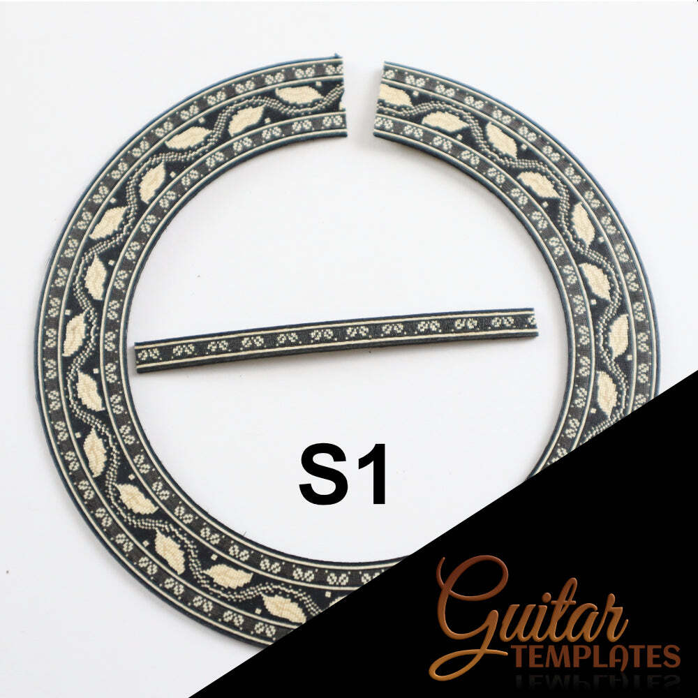 Classical Guitar Rosettes Various Styles Guitar Templates