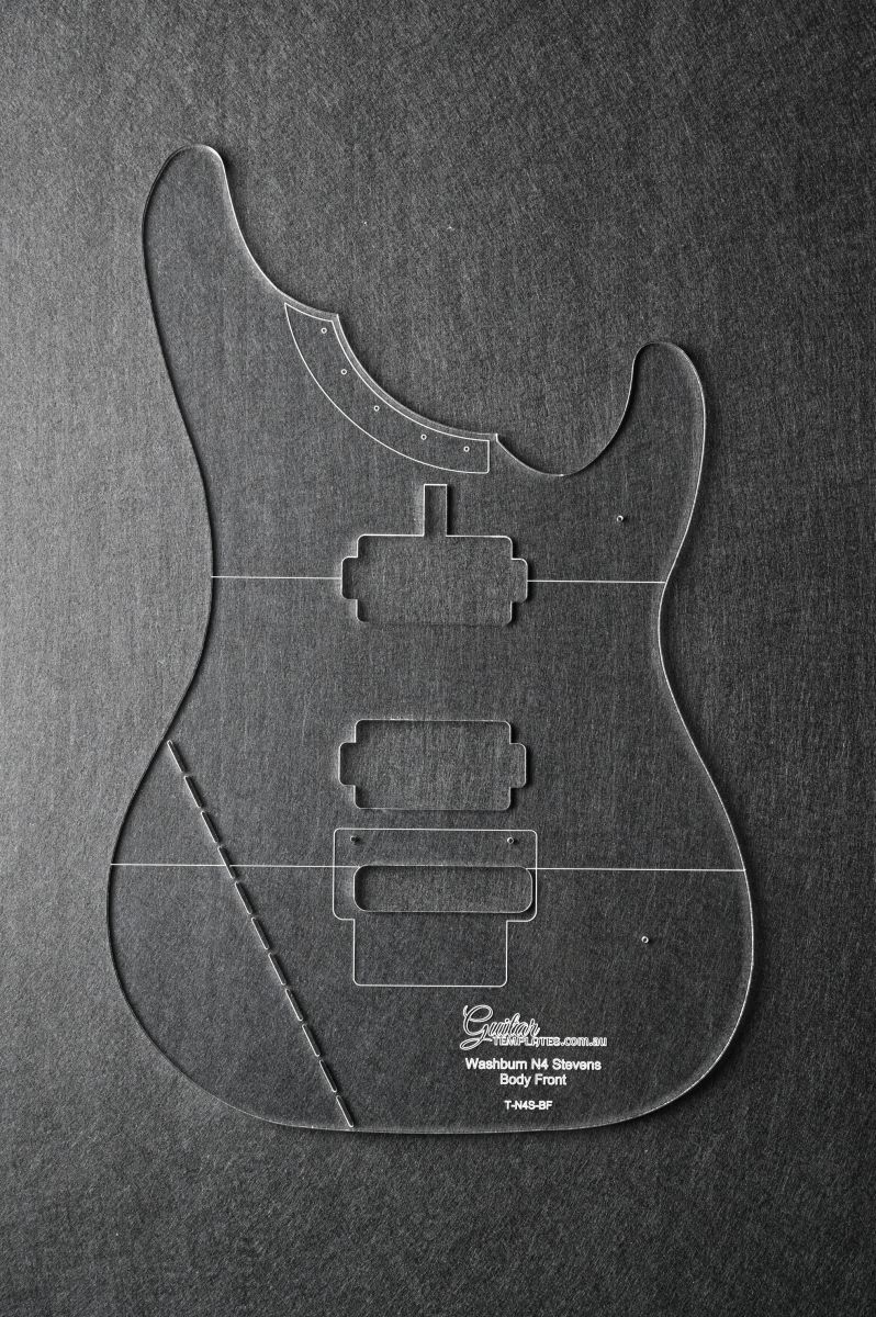 Guitar Template Sample - Build a guitar today