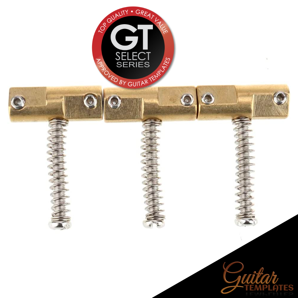 GT Blog Why Use Brass Saddles on Guitar Bridges?