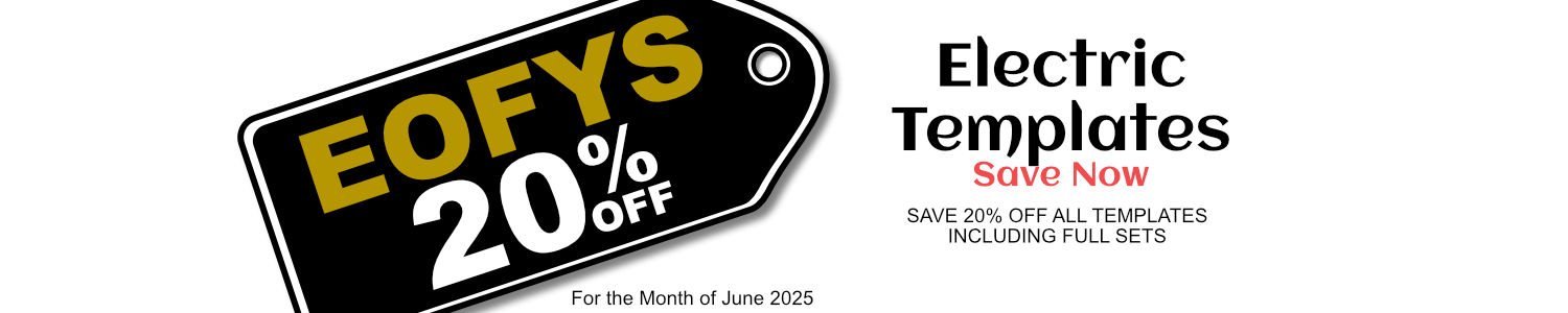 Electric 20% off Templates