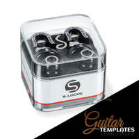 Schaller Black S-LOCKS  - Strap Locks
