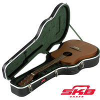 Acoustic Case Shaped Hardshell, standard latches, handle