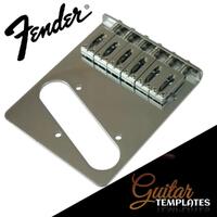 Genuine Fender® Standard Tele Bridge Assembly Chrome