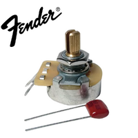 Fender®, 250kΩ, Audio, Knurled Shaft