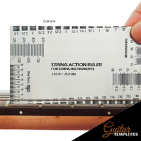 Baroque String Action Ruler