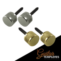 Genuine Gretsch Strap Buttons / Pins Screw-On