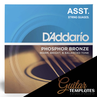 D'Addario Phos Bronze Acoustic Strings