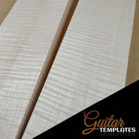 Flamed Canadian Maple Neck Blanks