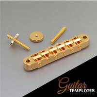 Gotoh Vintage Post (ABR1) 6 String Guitar Bridge