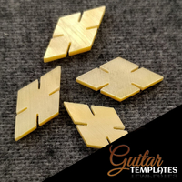 Gold Diamond Mother of Pearl Inlays