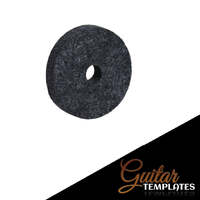  Felt Washers for Strap Buttons (in black or white)