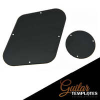 Les Paul Style Rear Control Cavity Covers