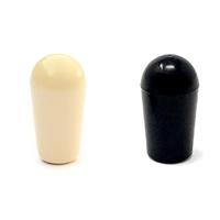 Korean toggle switch knobs -Black Cream
