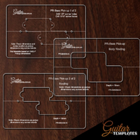 Pr Bass 4 String Pick up Route Template