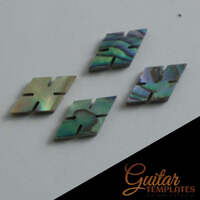 Paua Notched Diamond Inlays