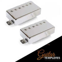 Golden Age Humbucker Set Bridge and Neck (Nickel cover)