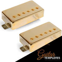 Golden Age Humbucker Set Bridge and Neck (Gold)