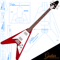 Flying V Bass Style Template