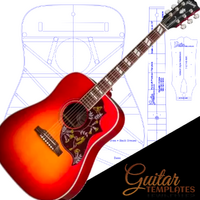 Gibson Hummingbird Style Acoustic Template