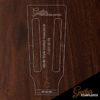 GT Acoustic Headstock #15 - Martin-style, Slotted