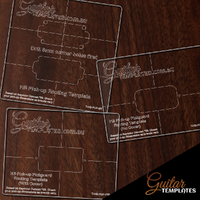 Humbucker Pickup Routing Template