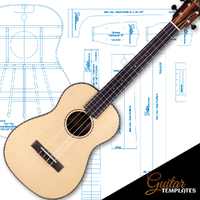 Baritone Ukulele Templates