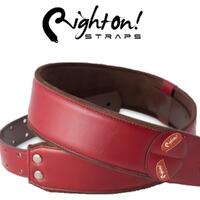 Red Charm Guitar Strap