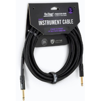 On Stage 15ft Production-Grade Braided Instrument Cable (1/4" Straight - 1/4" Straight)
