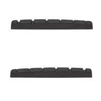 GraphTech Black TUSQ XL Nut Slotted R12 L42.88mm For Strat
