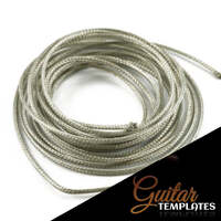 Cloth w/ braided shield, 22AWG stranded, Top Coat Pre-Tinned 500mm