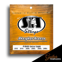 SIT 92/8 Phosphor Bronze Extra Light Guitar String Set (10-48)