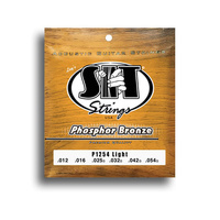 SIT 92/8 12-54 Phosphor Bronze Light Guitar String Set