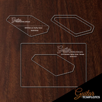 BC Rich Style Control Cavity router template.