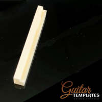 Nylon-String Compensated Nut Fret Slotting Template PLUS Nut