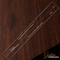 24.9"/25.34" Fret Slotting Template
