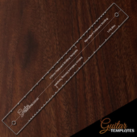 Mac 640mm / 670mm Fret Slotting Template