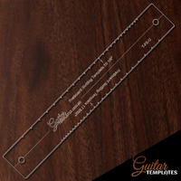 T.Uke/B.Uke 17 3/32"/20 1/8" Fret Slotting Template