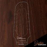 GT Acoustic Headstock #14 - Contemporary Slotted Headstock