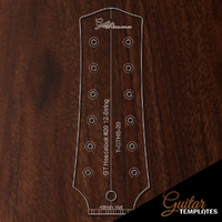 GT 12 String Acoustic Headstock #20 Grand Symphony