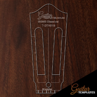 GT Acoustic Headstock #19 - Contemporary Classical Headstock