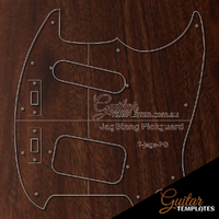 Jag-Style Template  Pick Guard