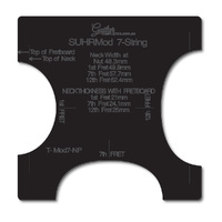 Suhr Modern 7 String Neck Profile