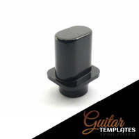 Black Switch Tip Top Hat Tel-Style American Switch Knob