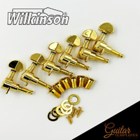 Gold Wilkinson Roto Style Guitar Tuners 3 + 3