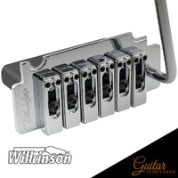 Wilkinson 54mm 2-Point Locking Saddle Satin Tremolo Bridge