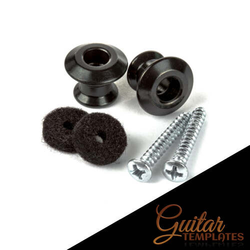 Dunlop Black Button Set